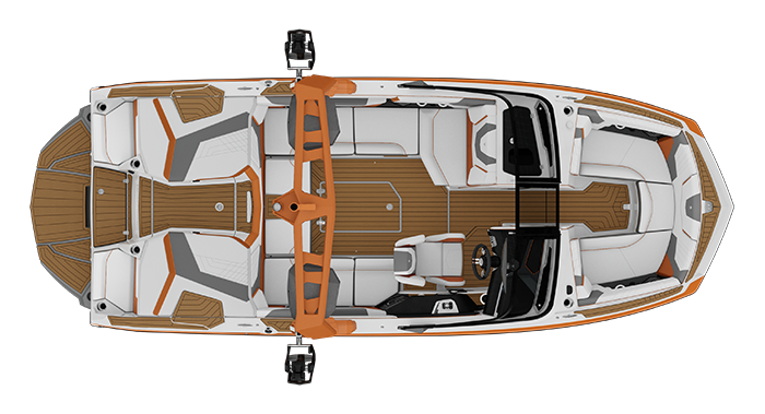 Super Air Nautique G21 Overhead View