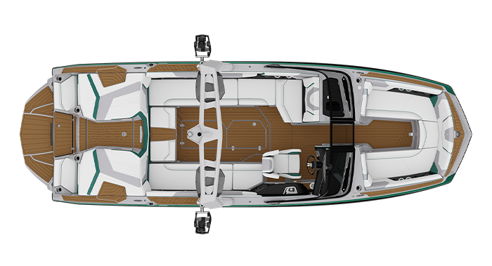 Super Air Nautique G25 Overhead View