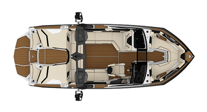 Super Air Nautique S21 Overhead View