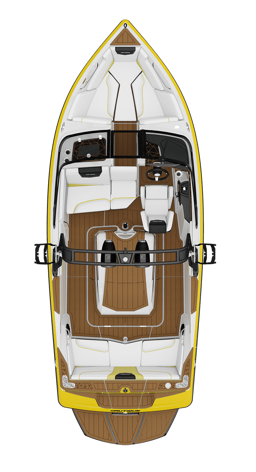 Ski Nautique 200 Overhead View