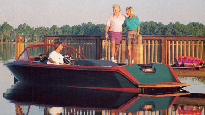 Docked boat