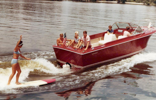 Water ski history